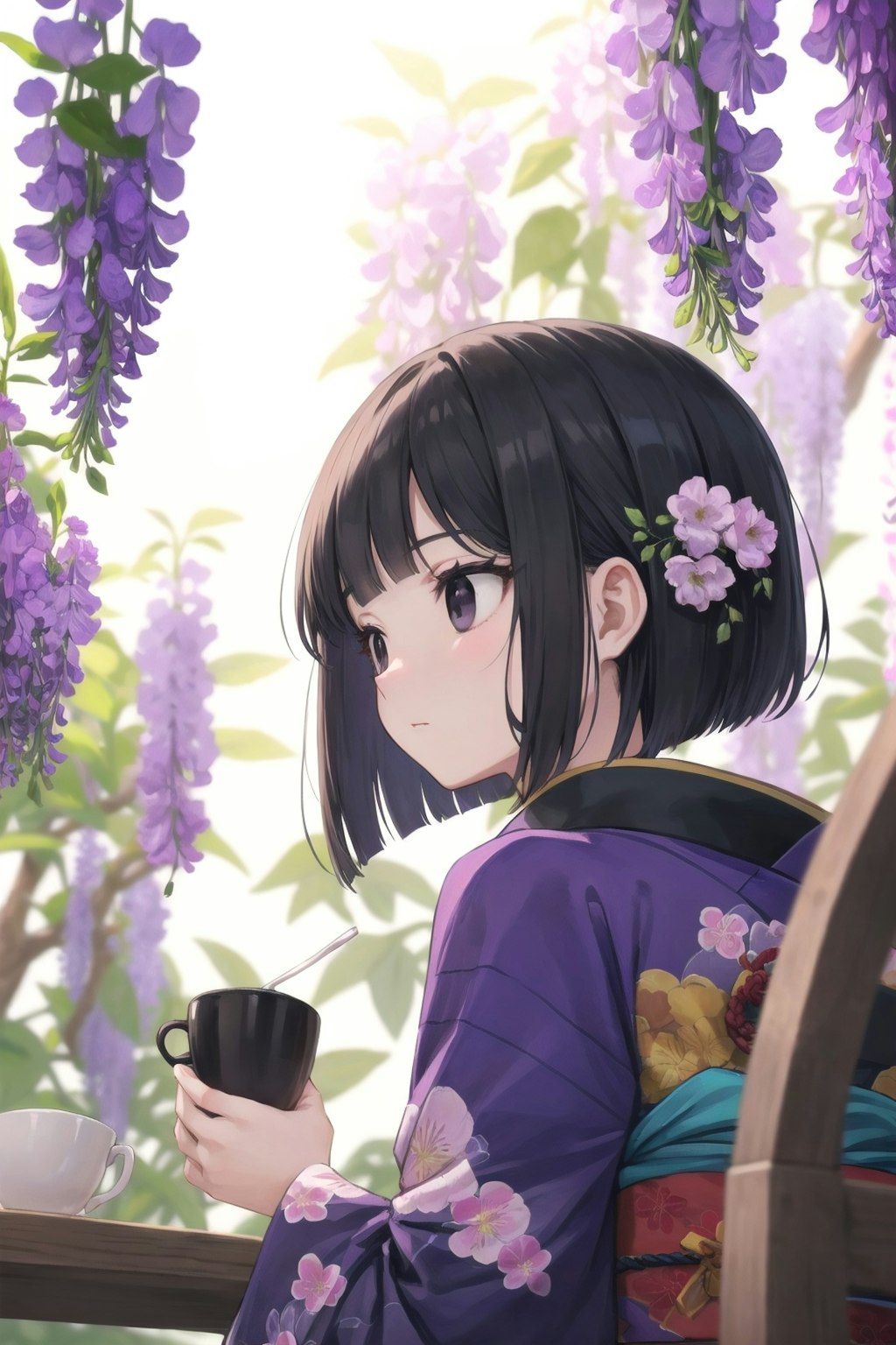 藤(wisteria)