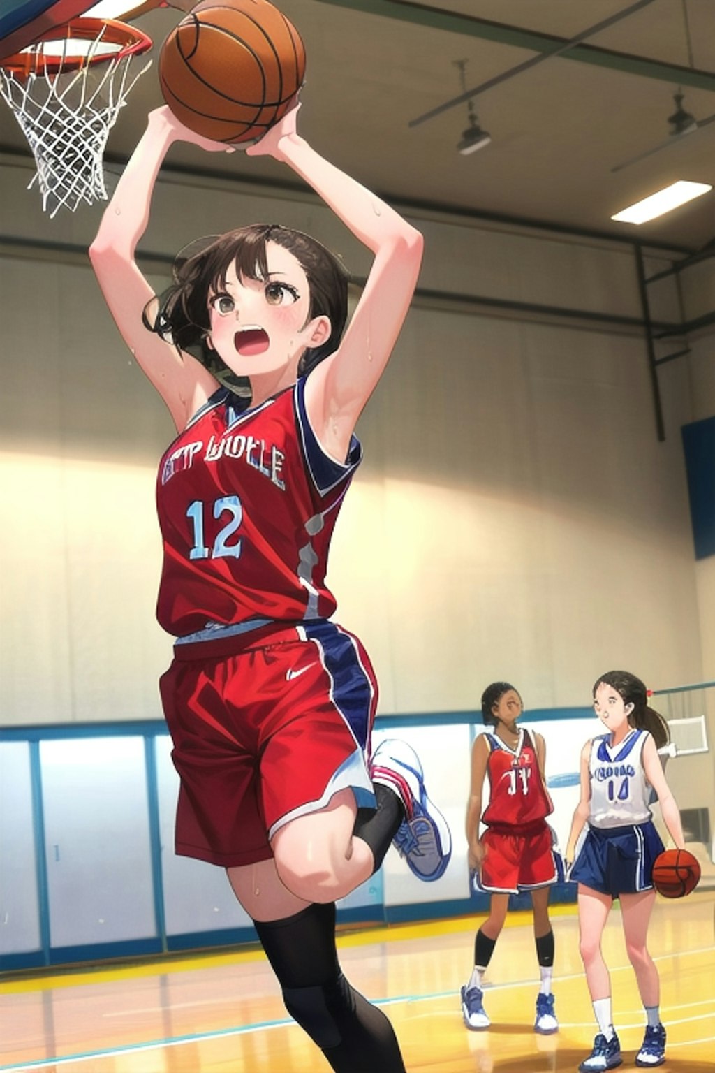 女子バスケ部🏀