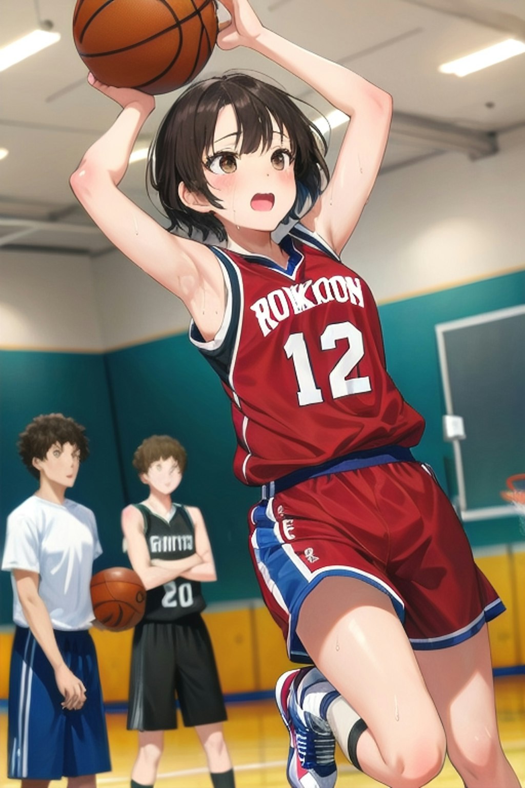 女子バスケ部🏀