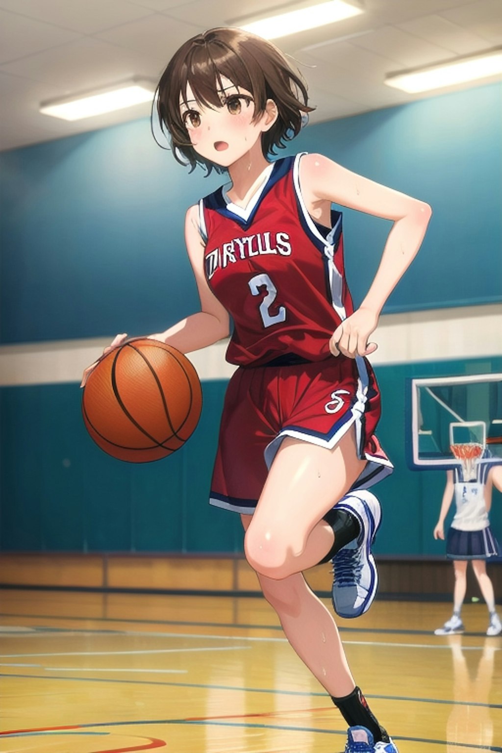 女子バスケ部🏀