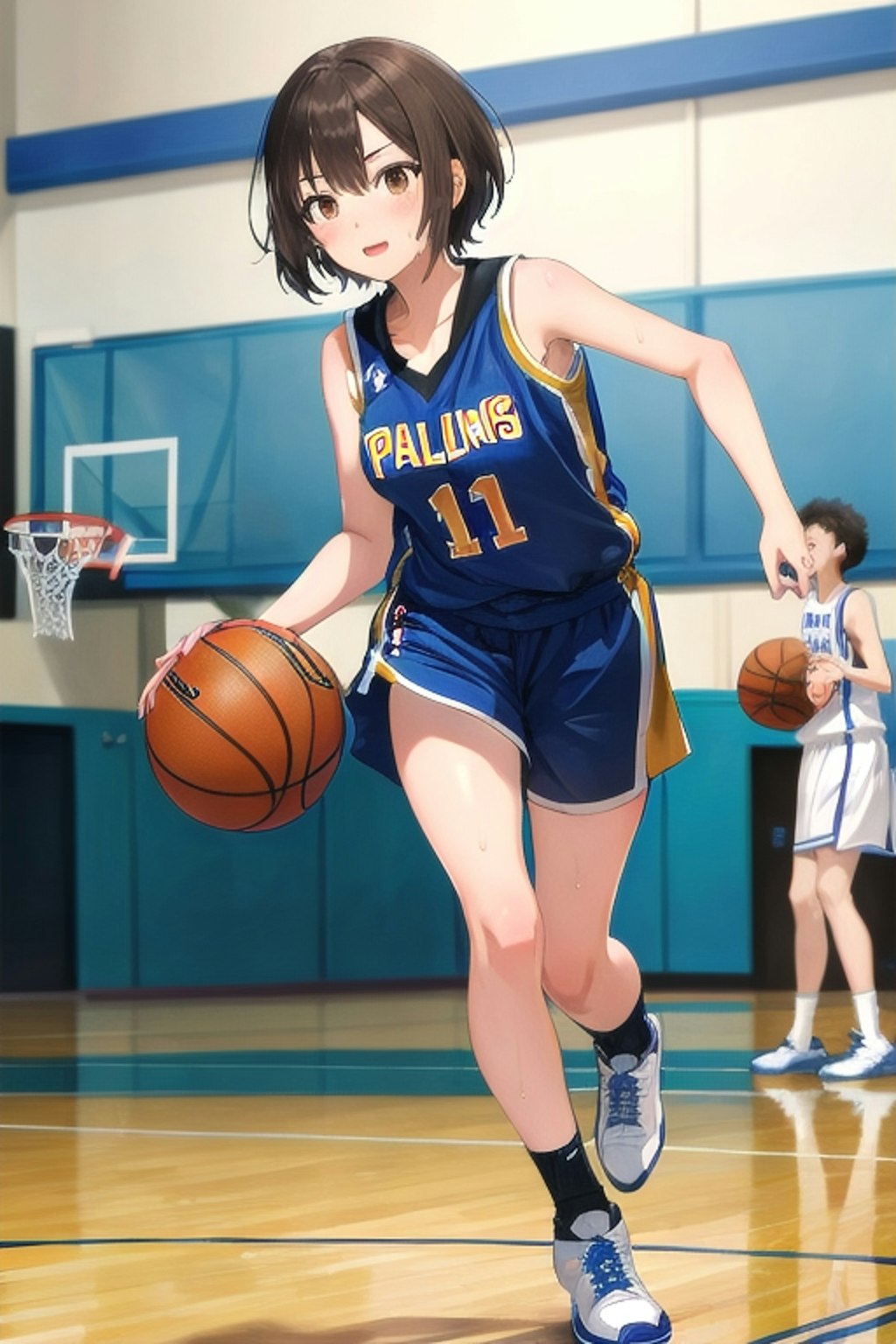 女子バスケ部🏀