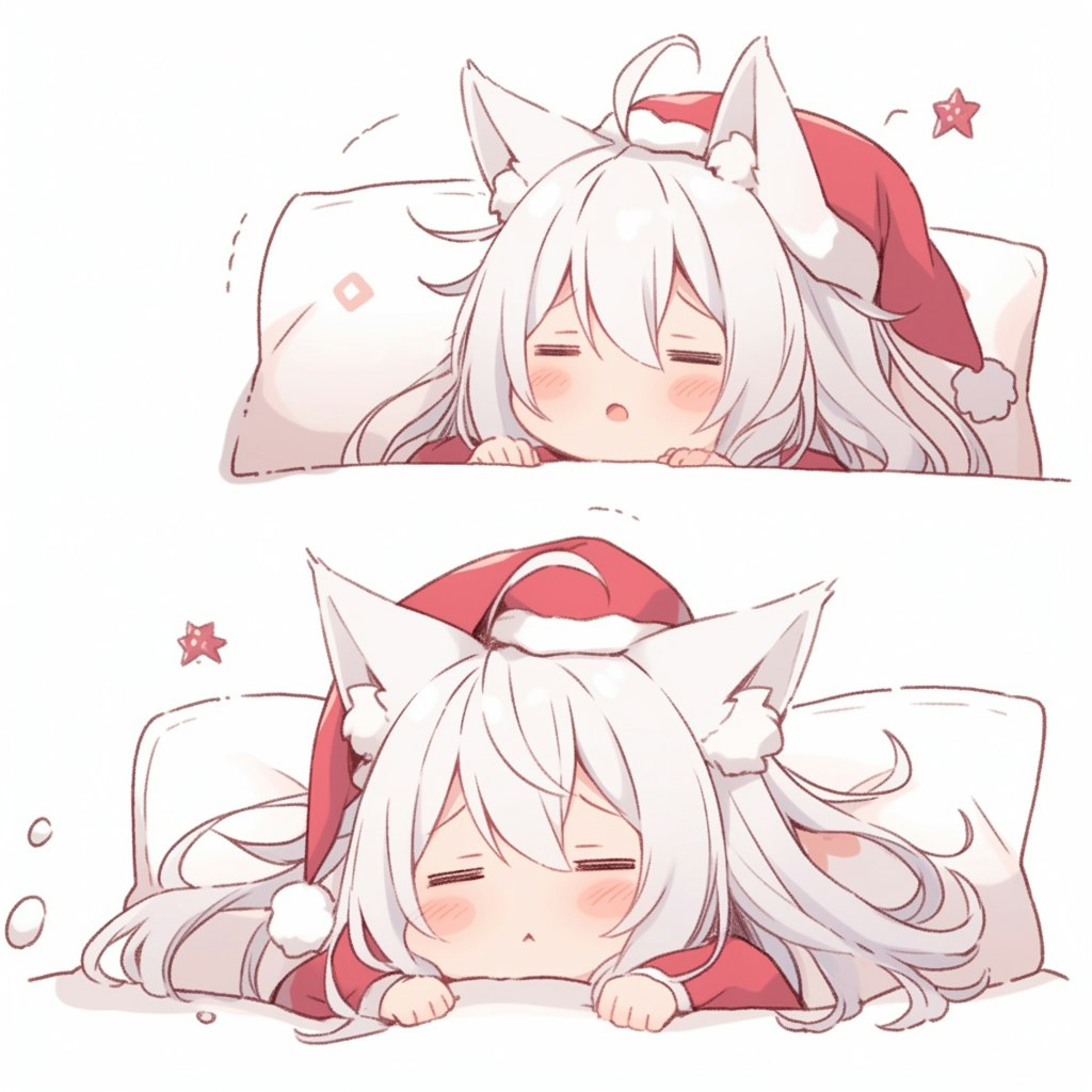 サンタさんは眠りたい🔔