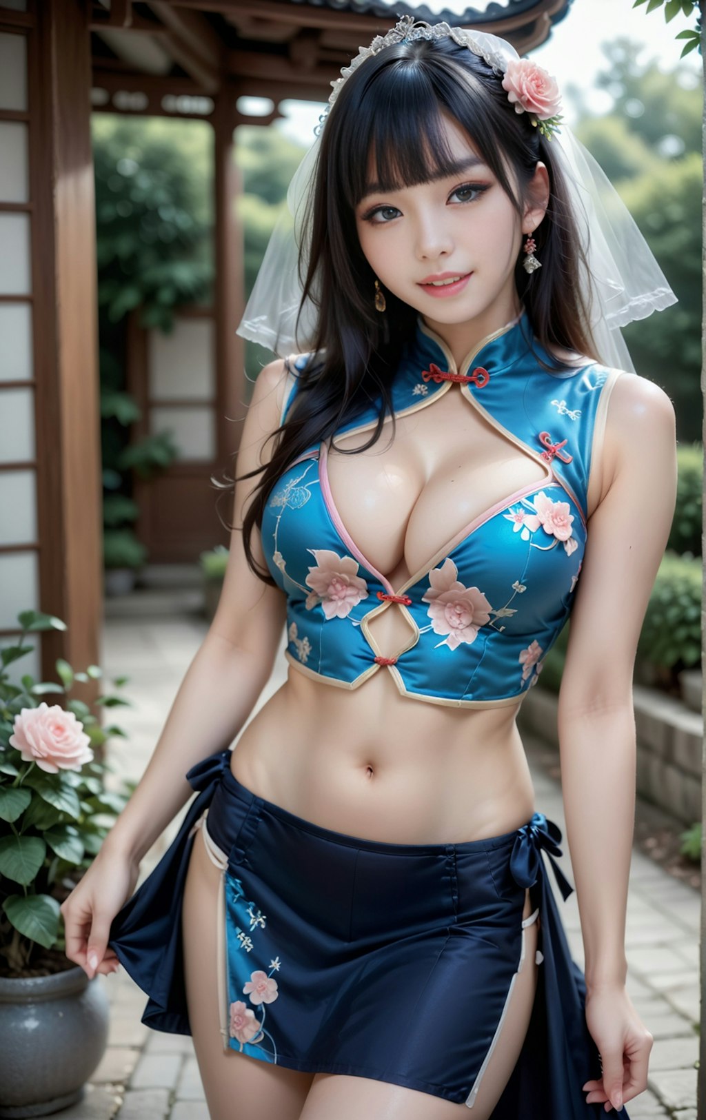 チャイナドレスの花嫁