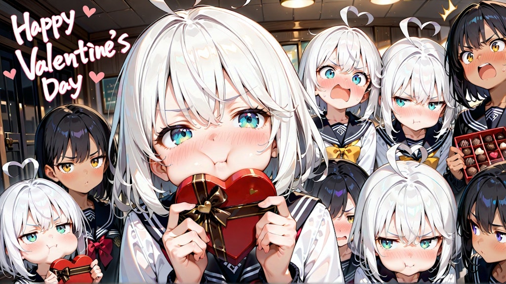 バレンタイン チョコ渡し