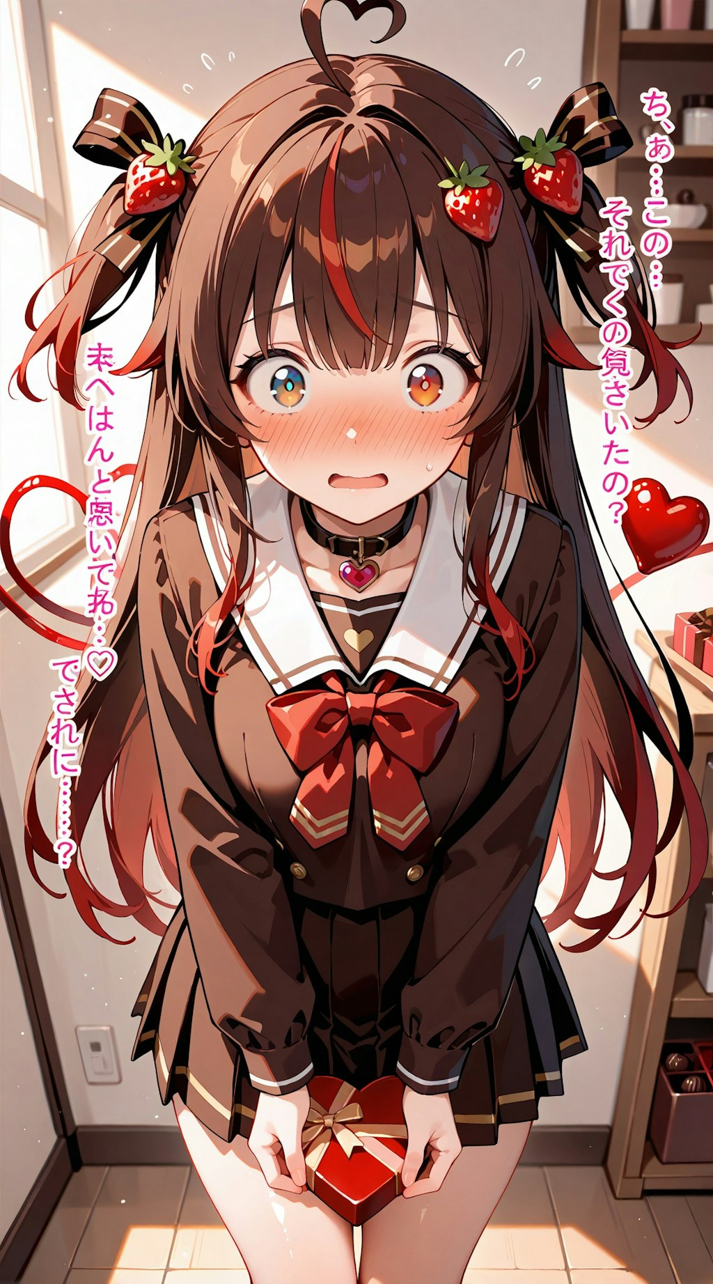 バレンタイン チョコ渡し
