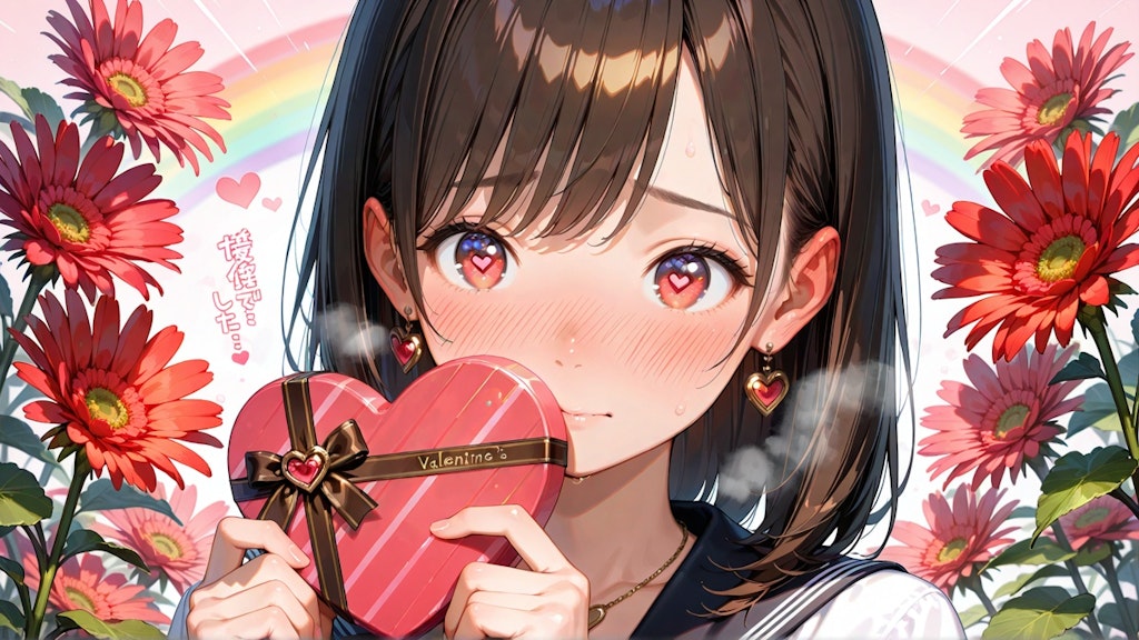 バレンタイン チョコ渡し