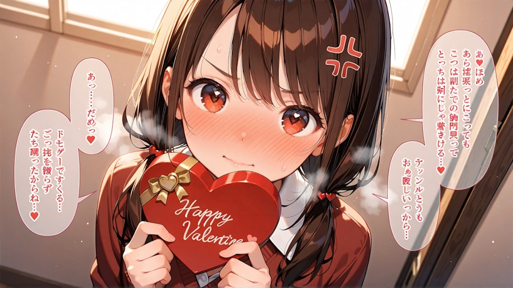 バレンタイン チョコ渡し