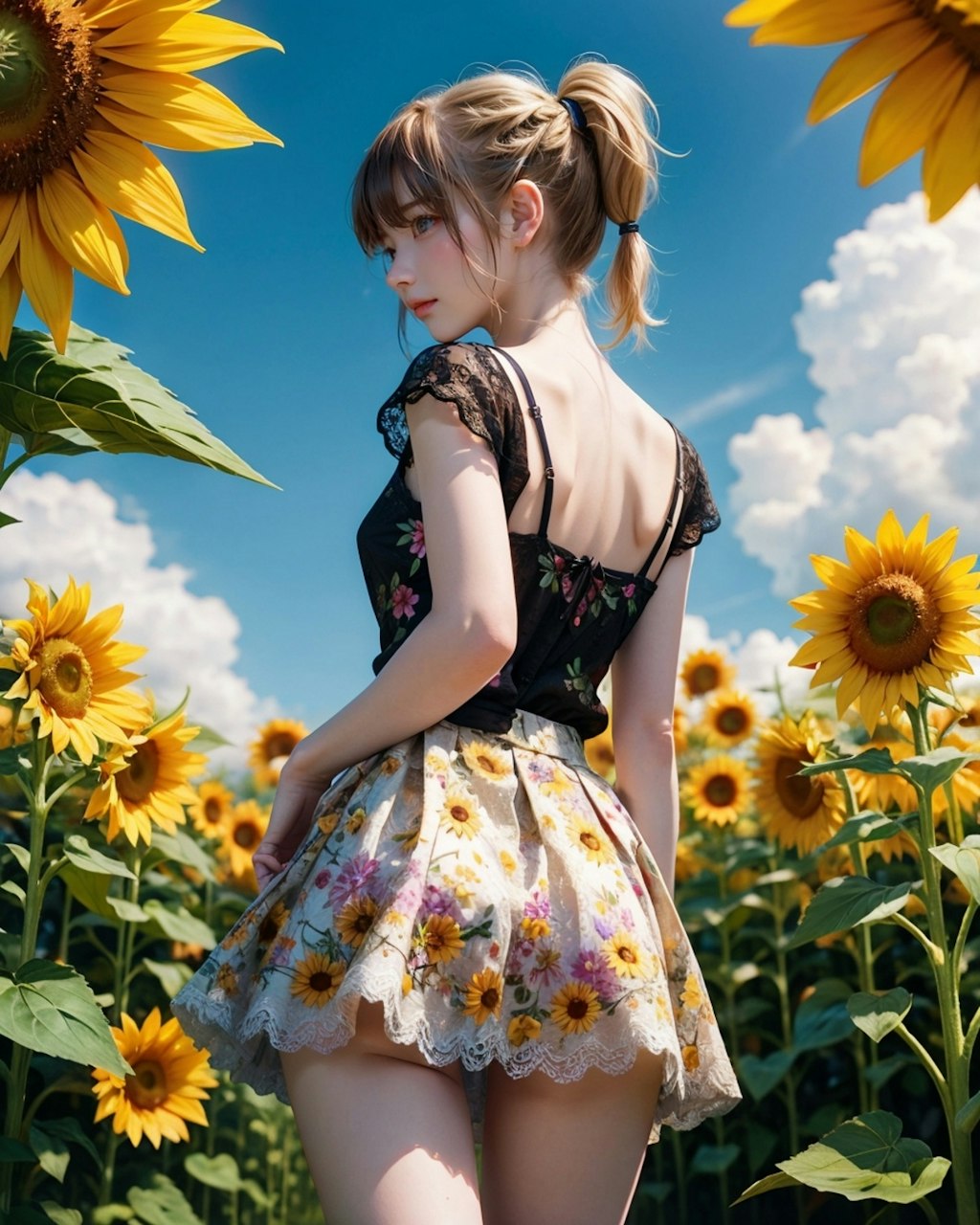 Sunflower Girl