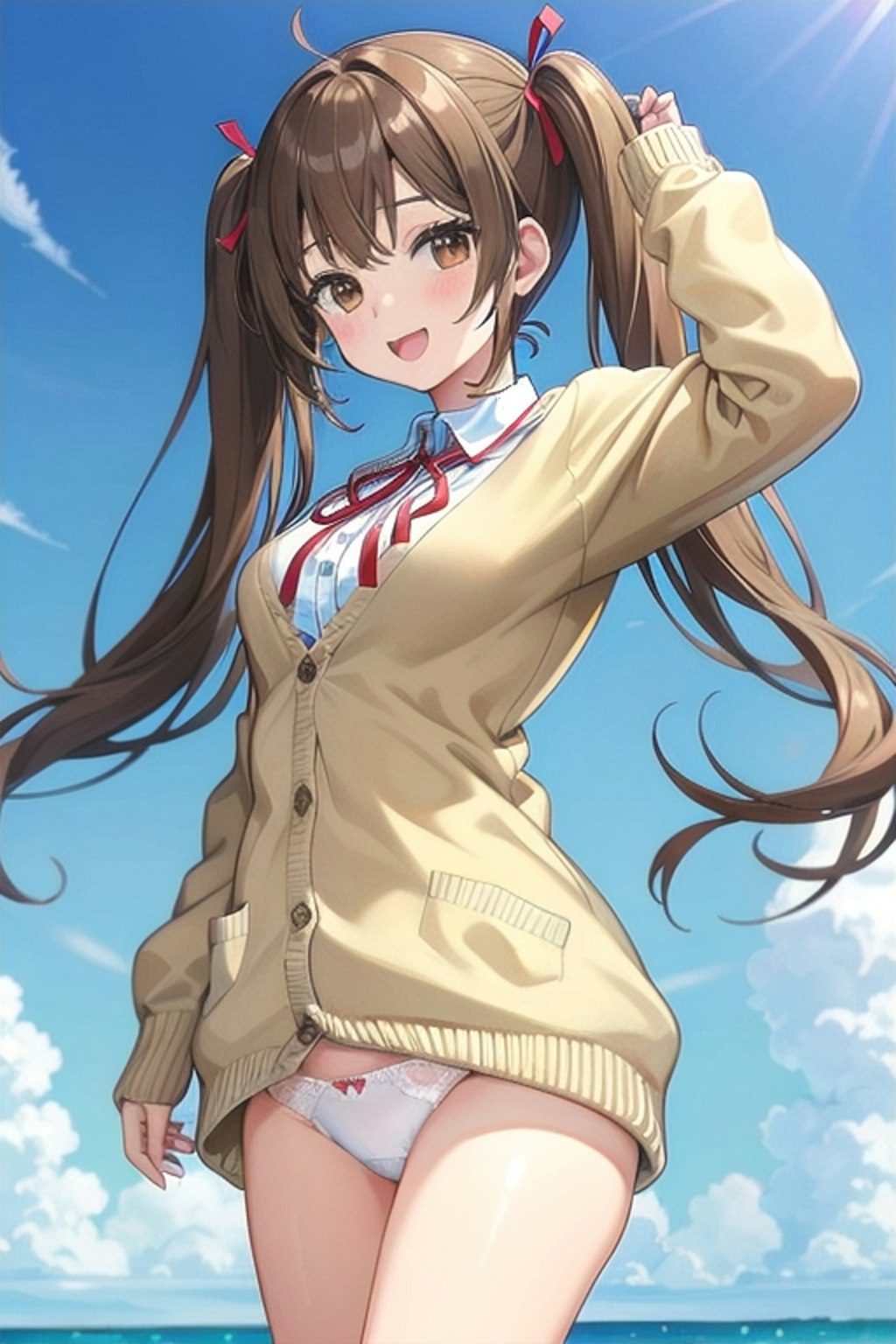 School twintails girl