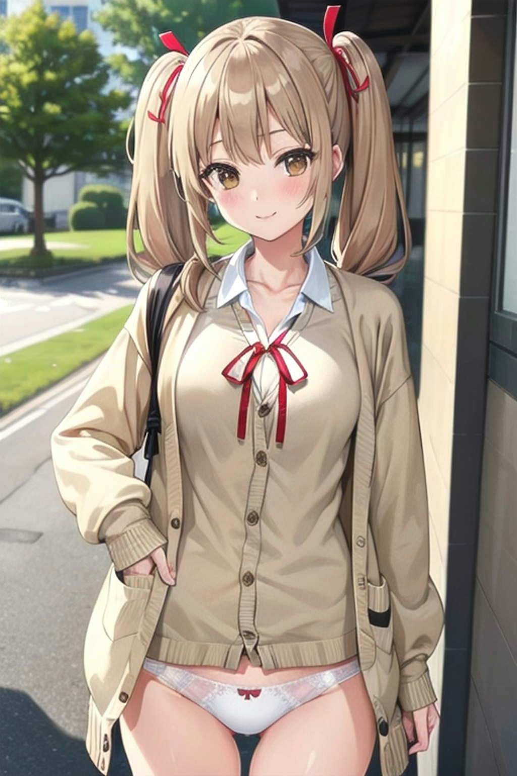 School twintails girl