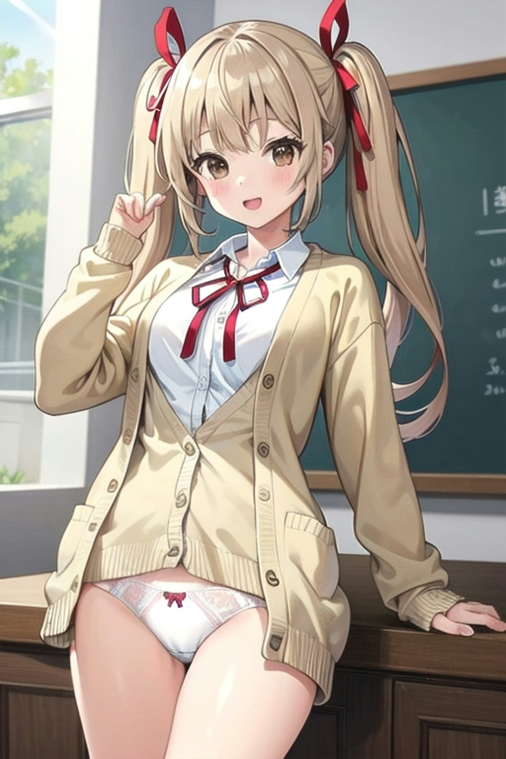 School twintails girl