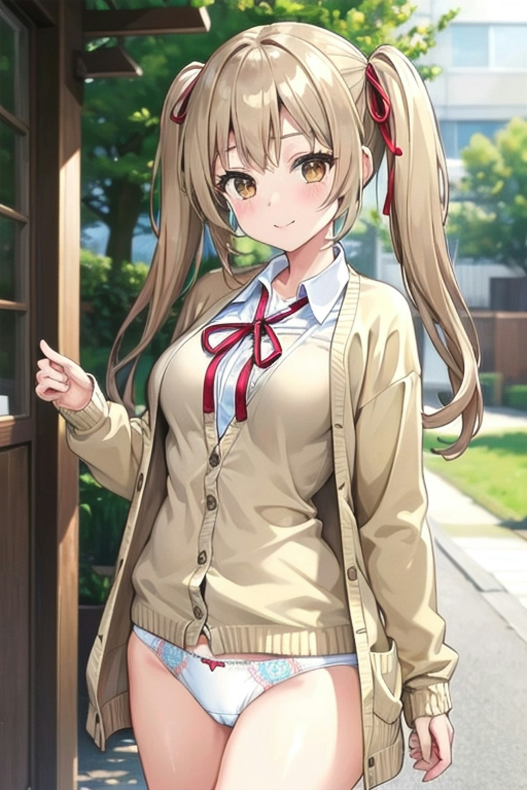 School twintails girl