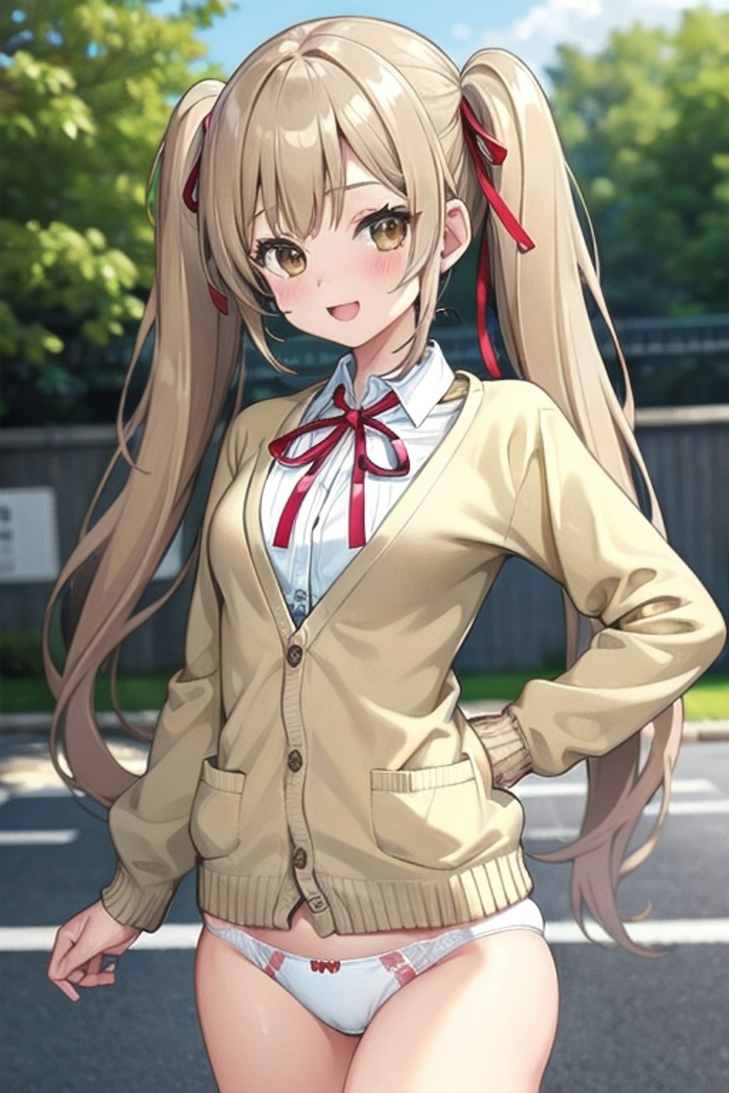 School twintails girl