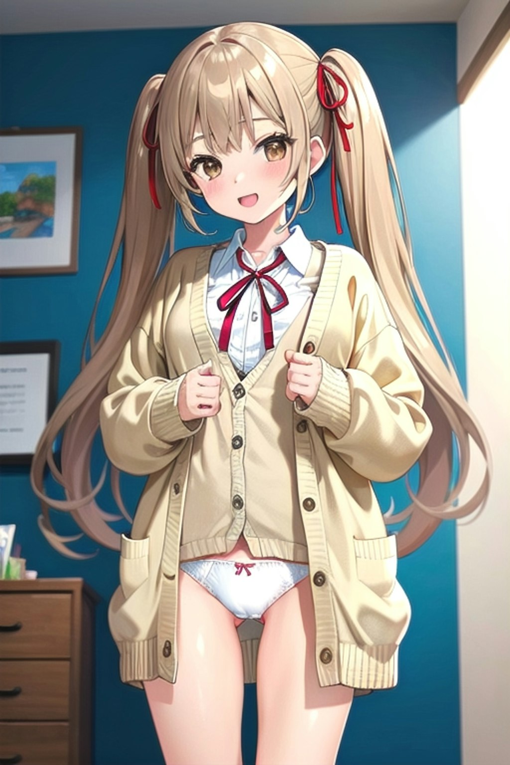 School twintails girl