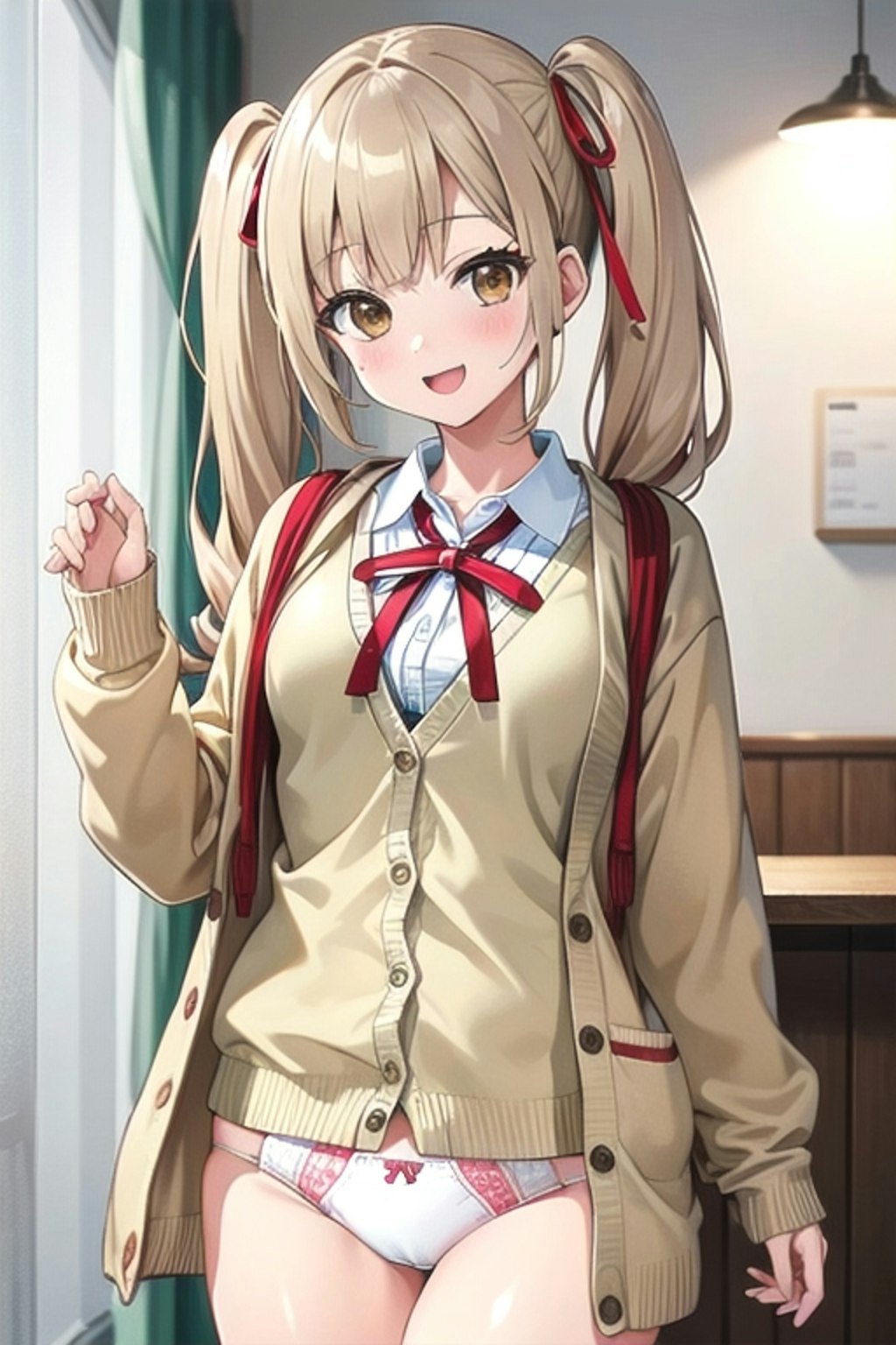 School twintails girl