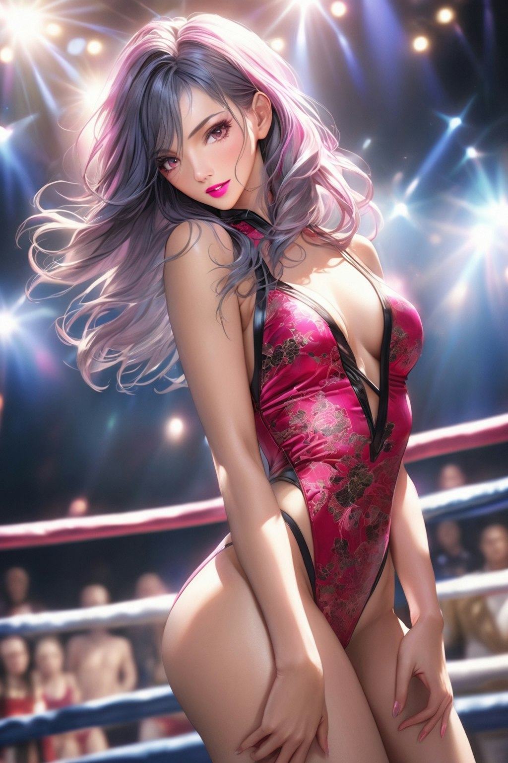 チャイナリンコス女子プロレスラー