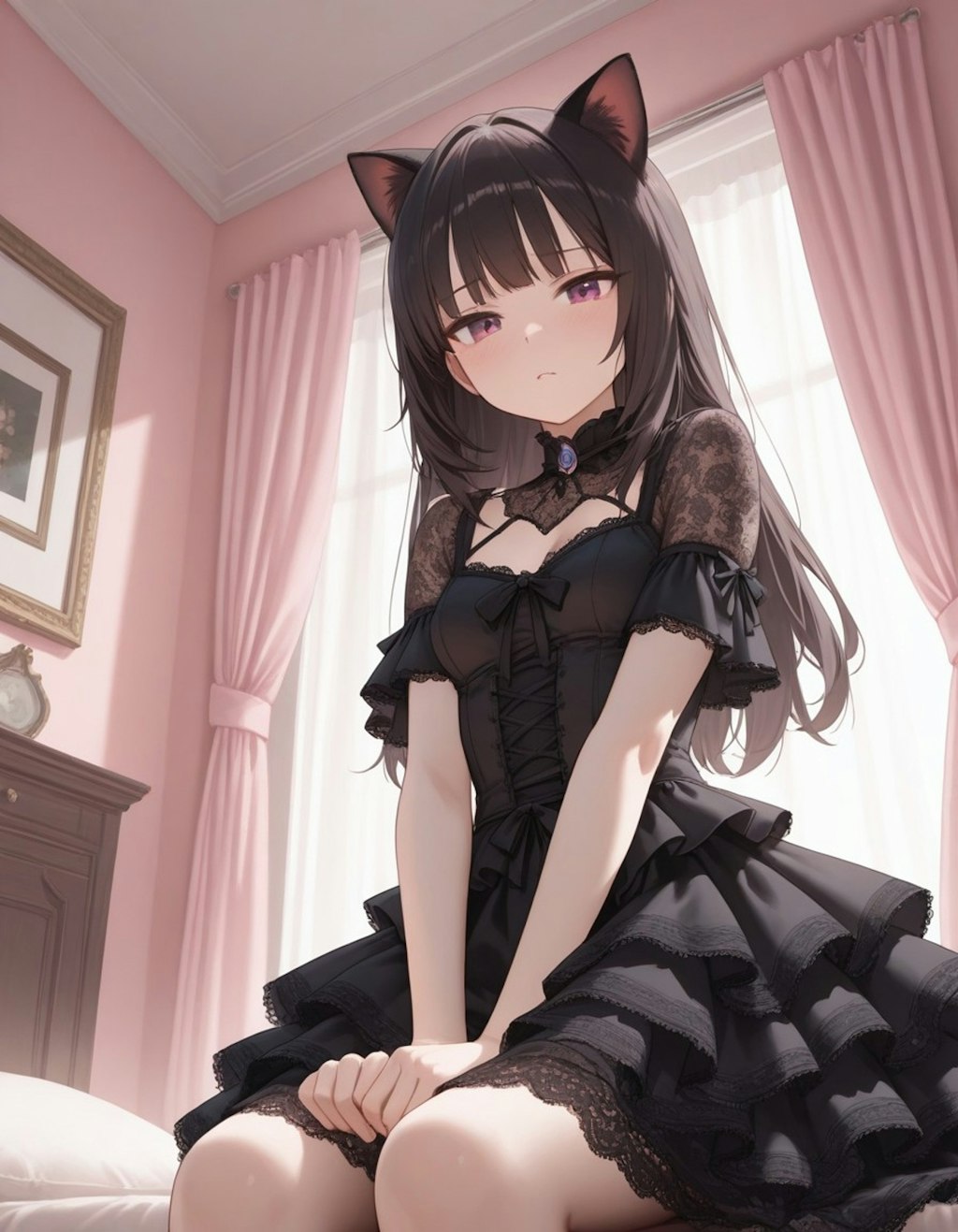 ゴスロリ猫耳ちゃん