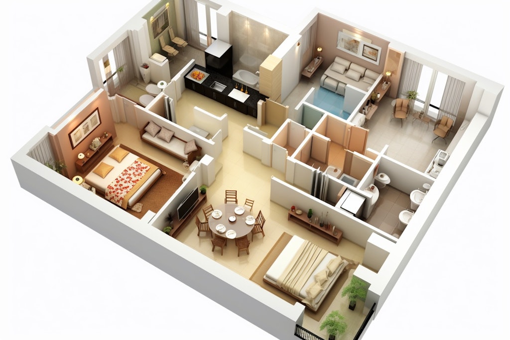 3D Floor Plan