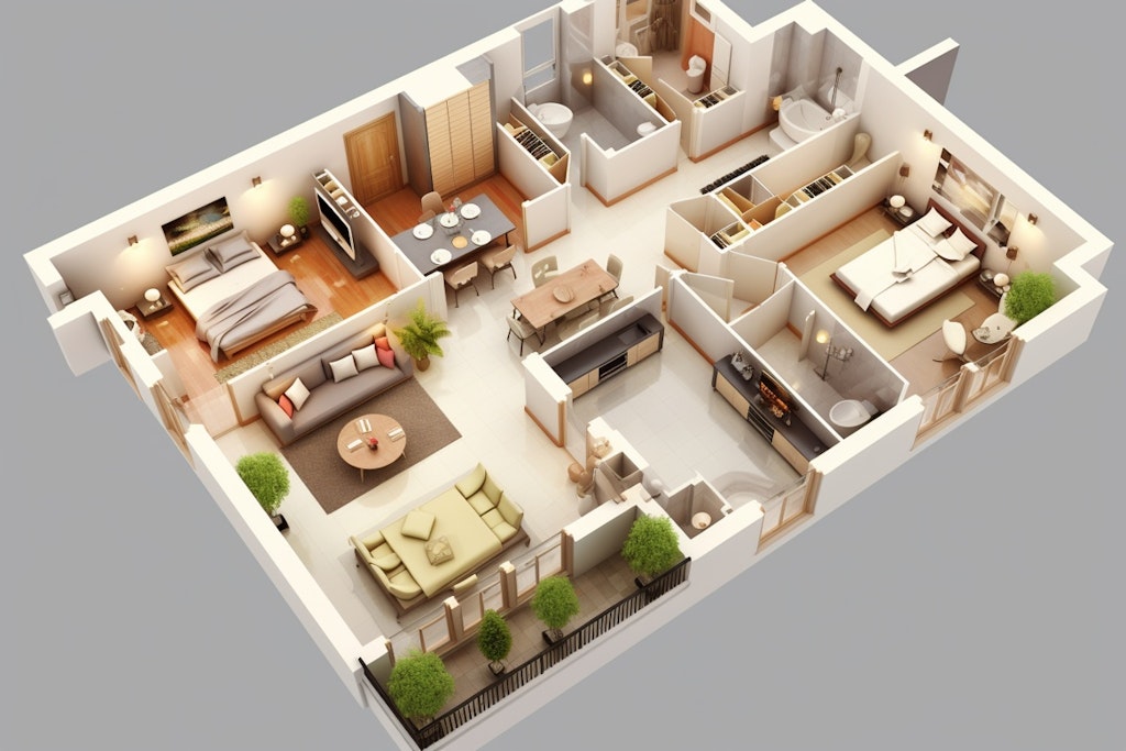 3D Floor Plan