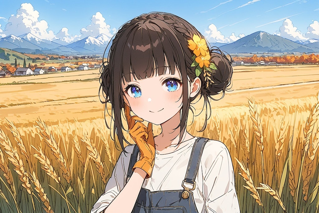 Harvesting Odango-chan🌾🌾🌾🍡✨