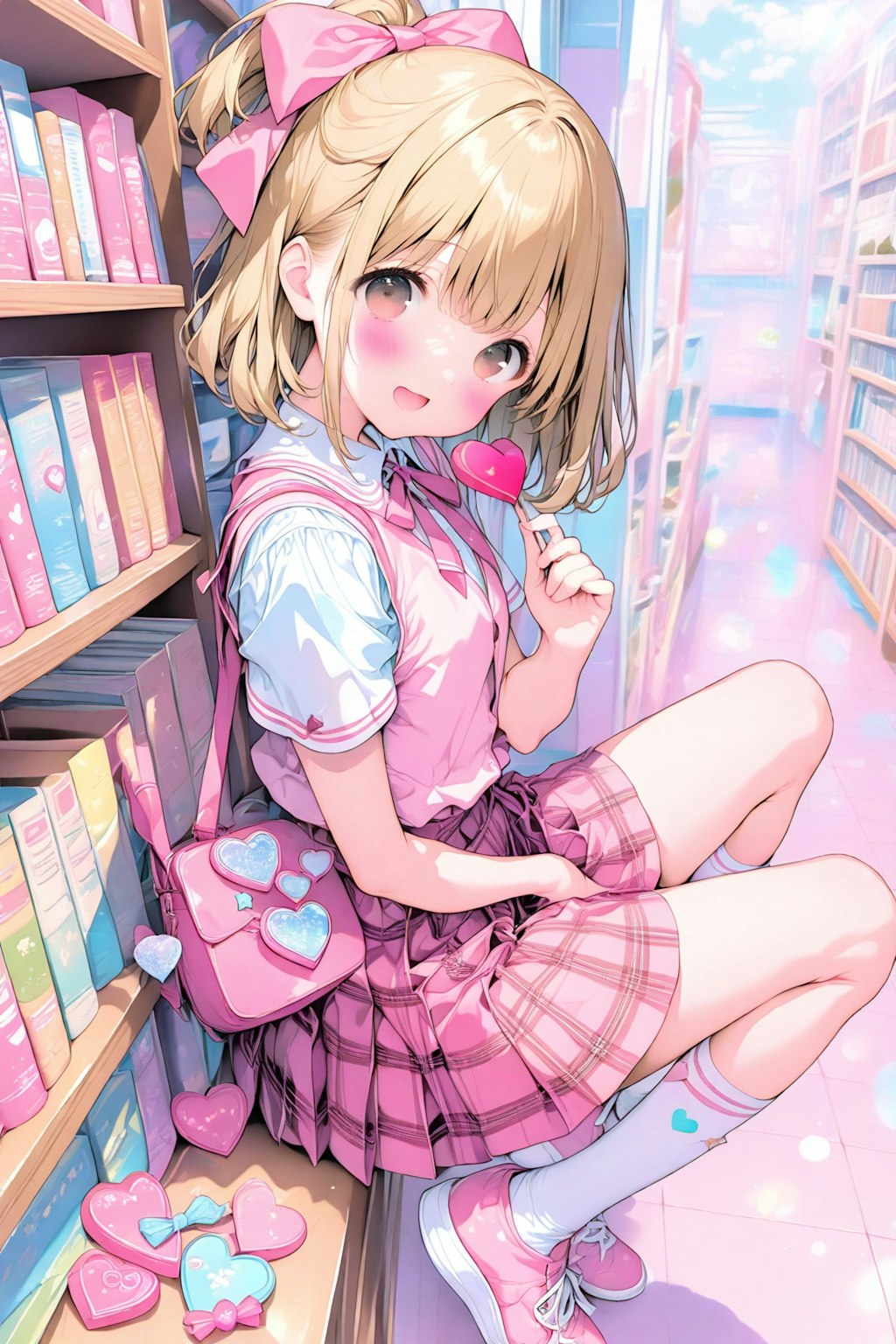 ファンシー書店のエイプリルちゃん