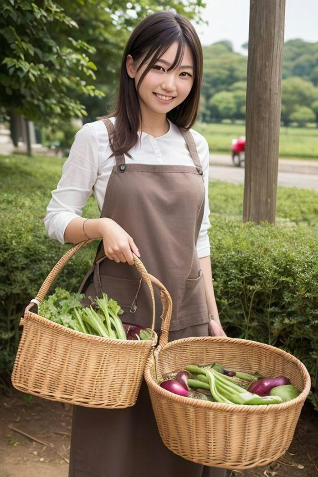 農家の若奥様