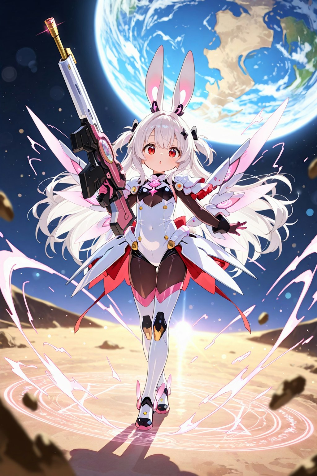 月世界のウサ耳魔砲少女