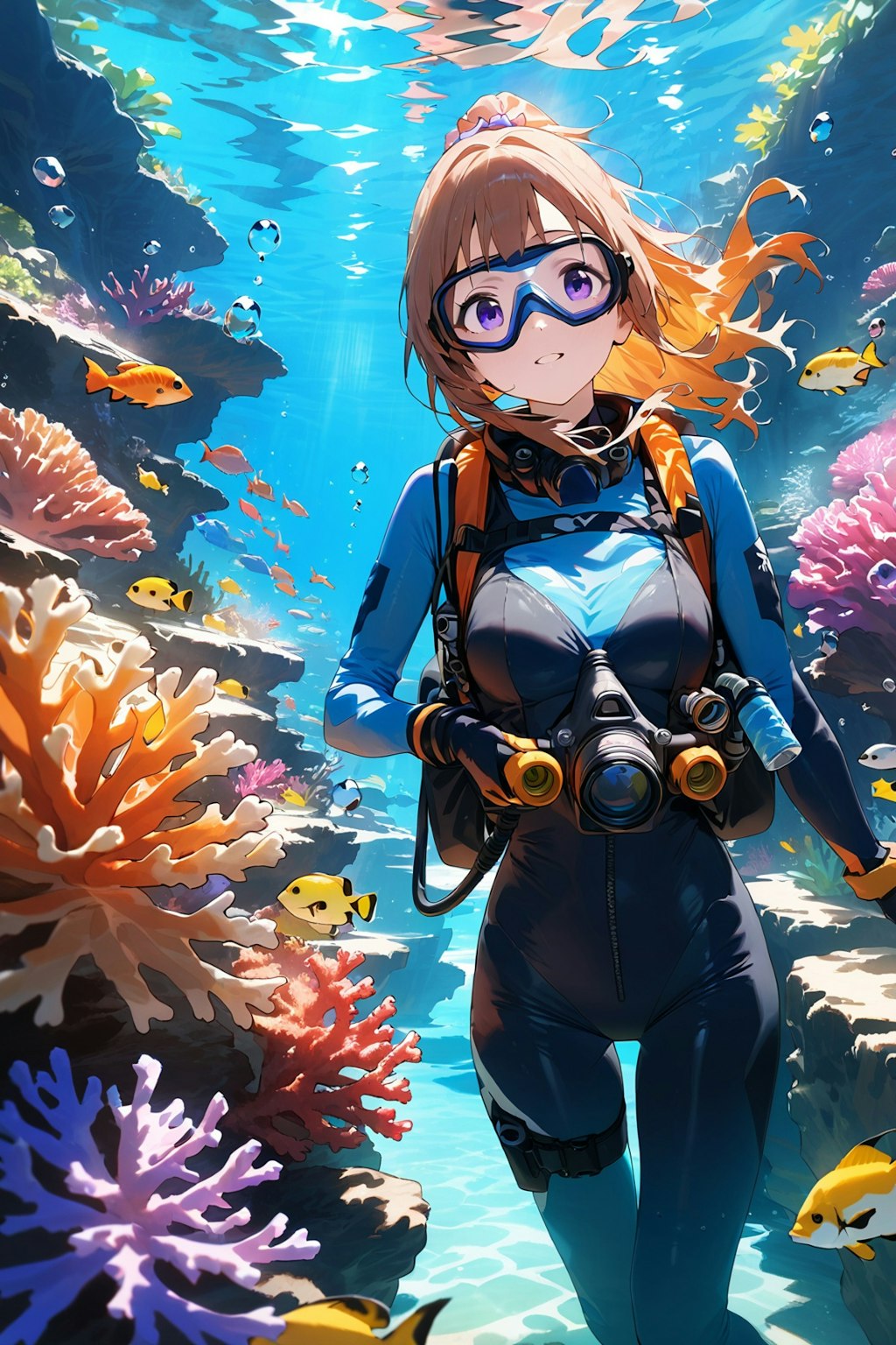 Scuba Diving Girl