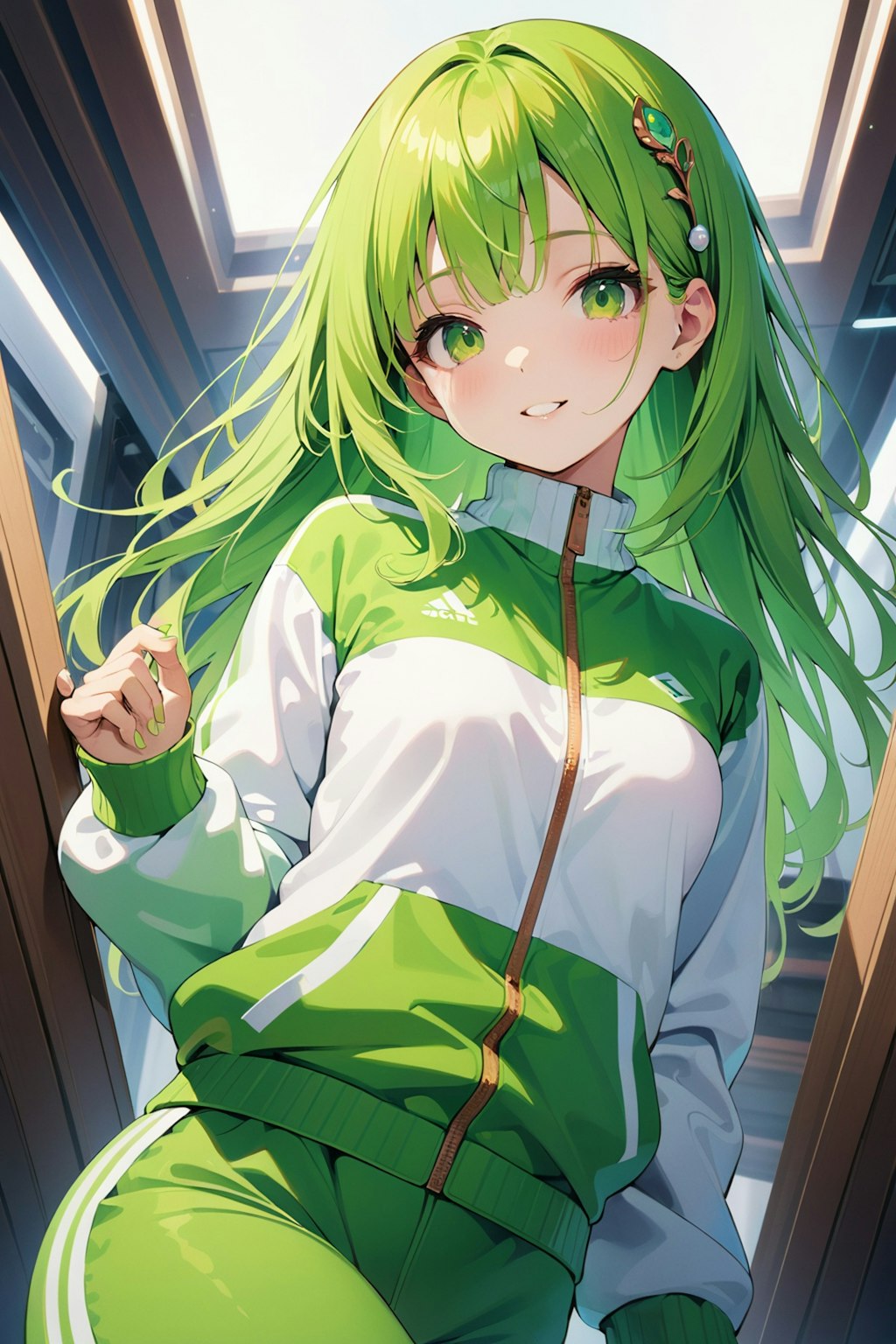 ジャージのEMERALDちゃん