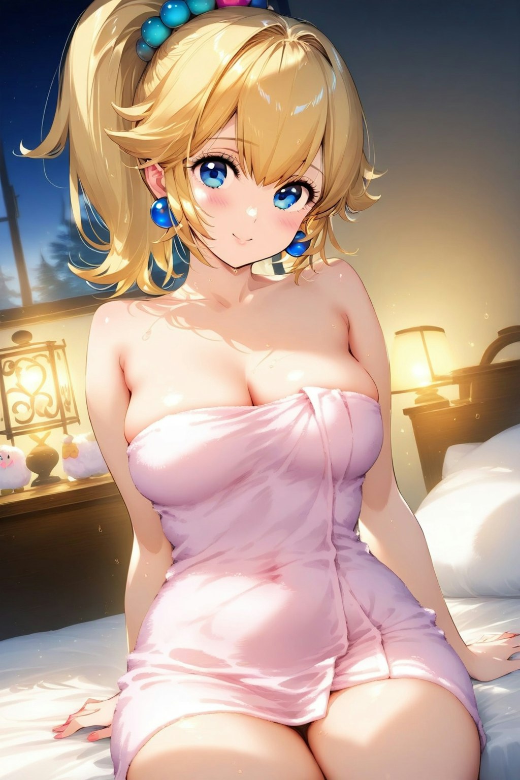 【コスプレ】毎回の誘拐に飽きたので誘惑してみるピ〇チ姫