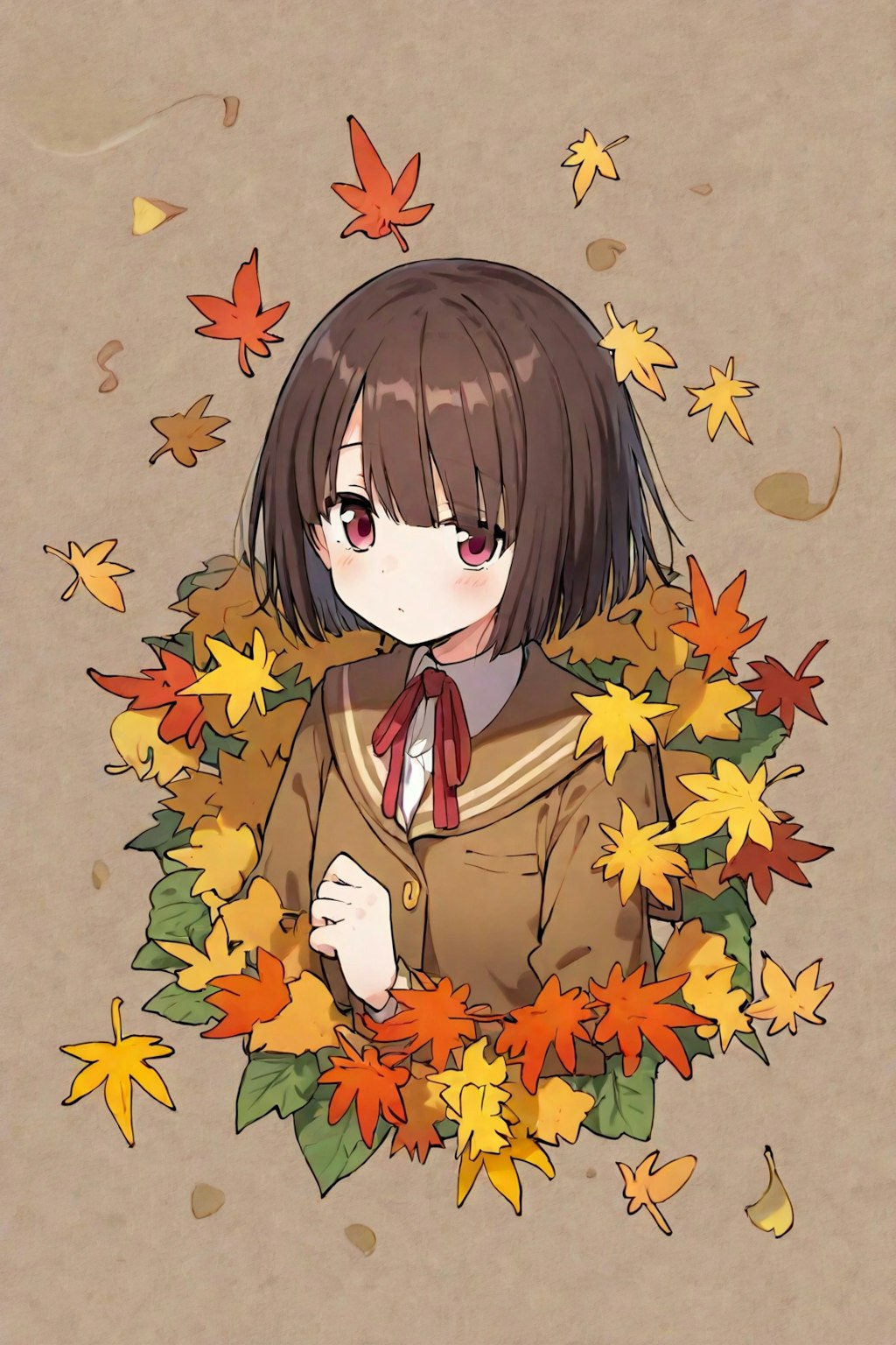 紅葉×発掘♪