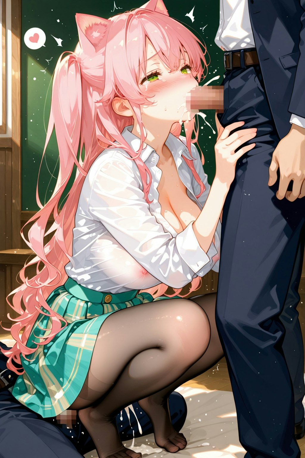 今度はもっとお口にザーメンたくさん出してぇ❤️