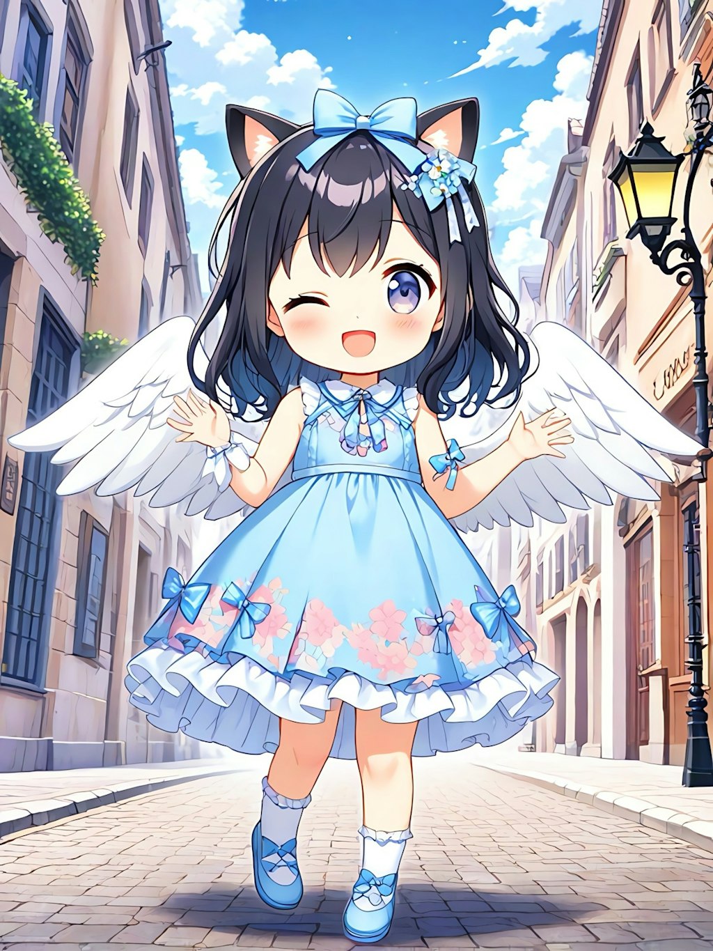 ちびキャラ天使👼