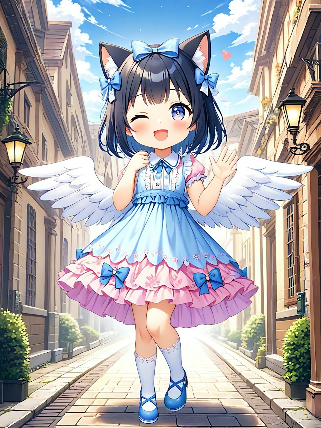 ちびキャラ天使👼