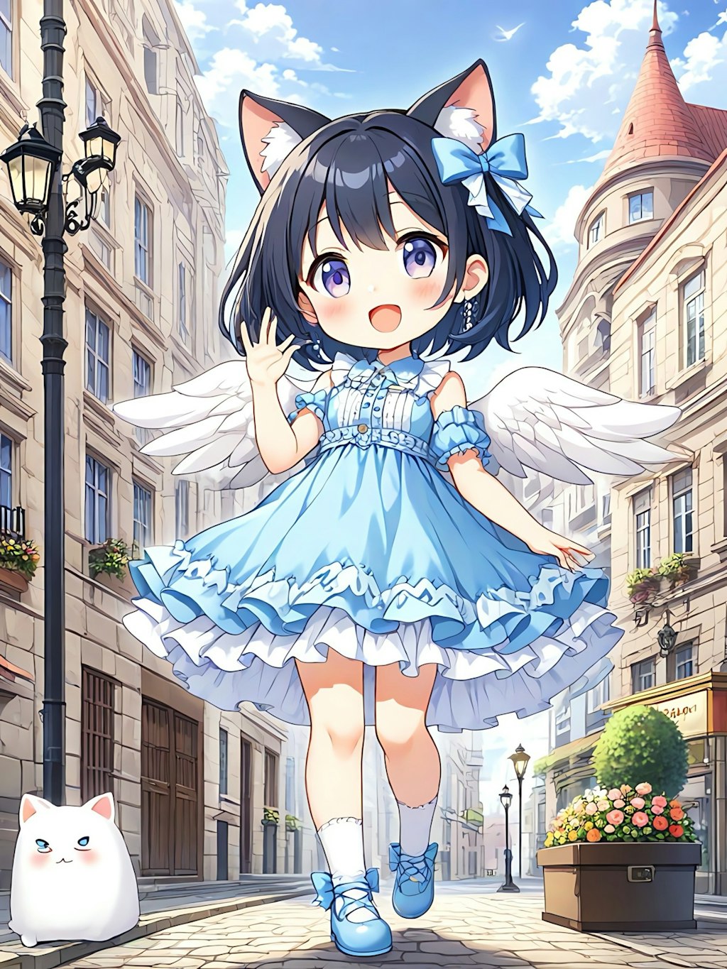 ちびキャラ天使👼