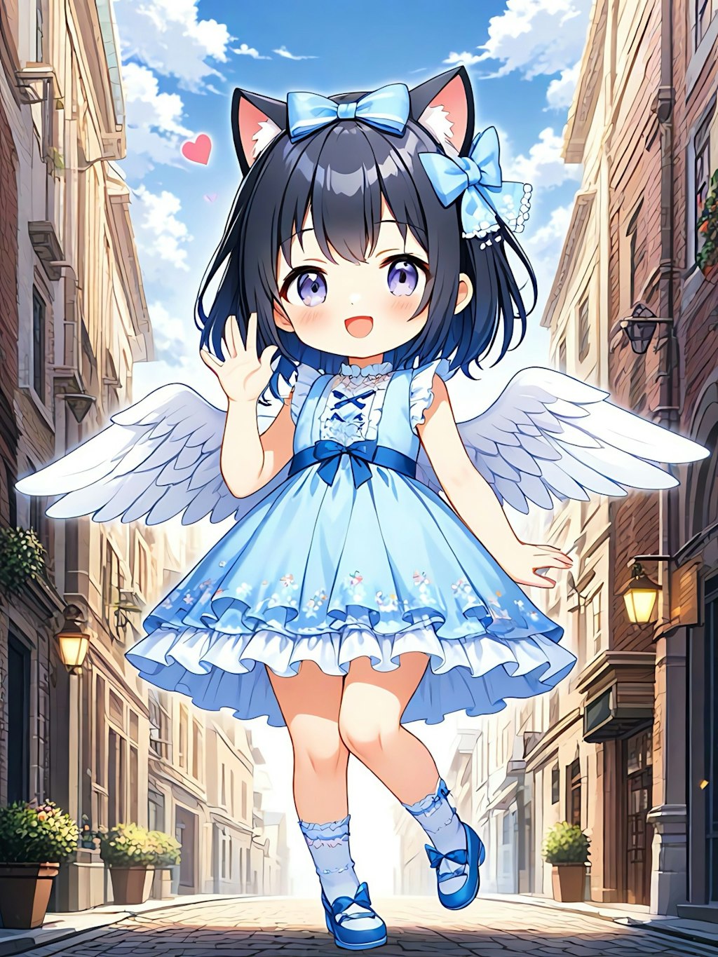 ちびキャラ天使👼