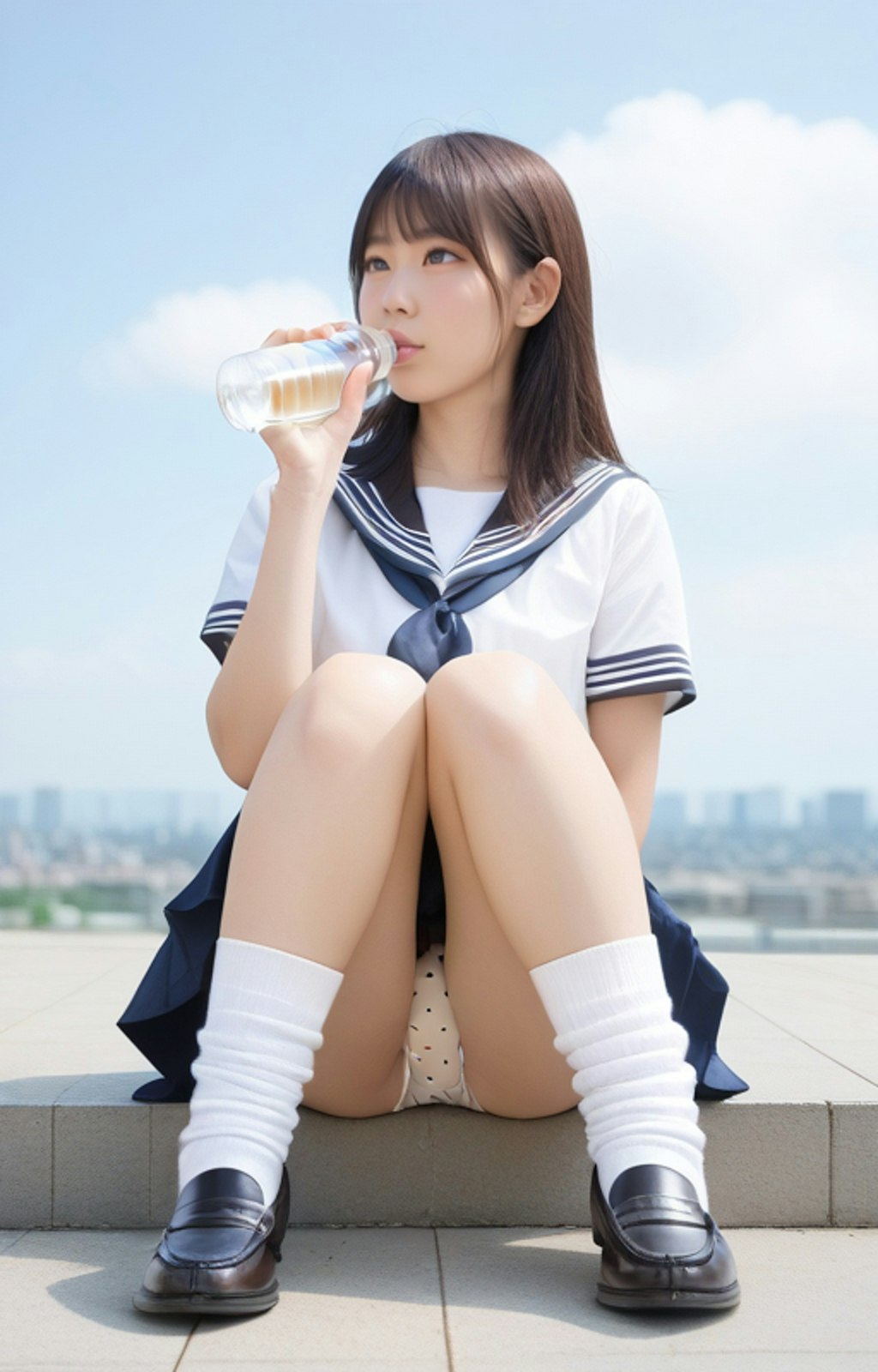 今日も暑いね　喉乾いちゃったよ