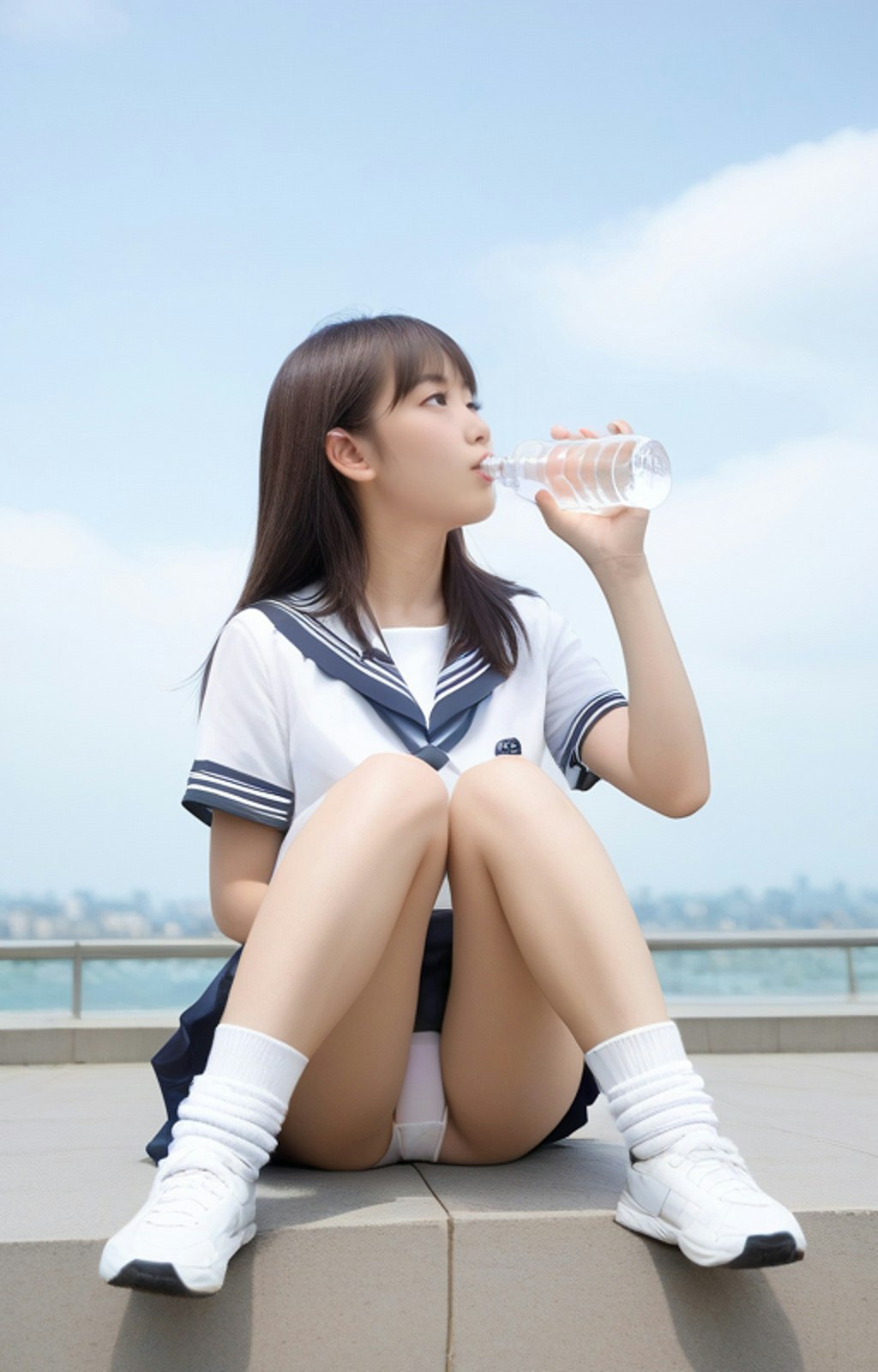 今日も暑いね　喉乾いちゃったよ