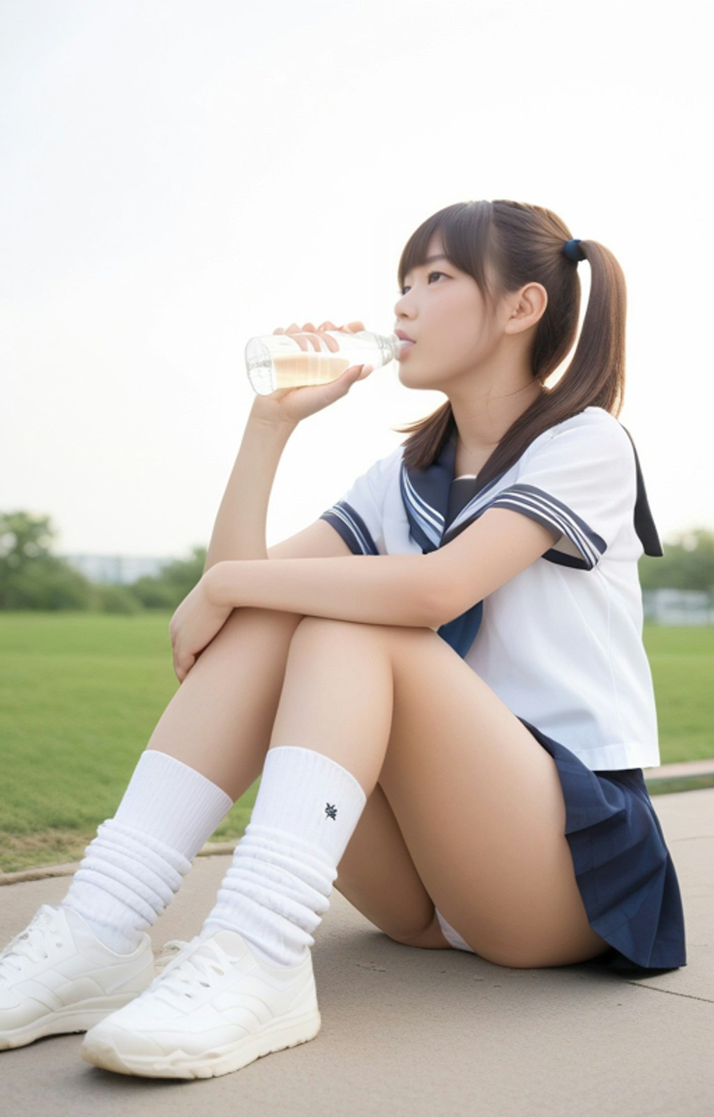 今日も暑いね　喉乾いちゃったよ