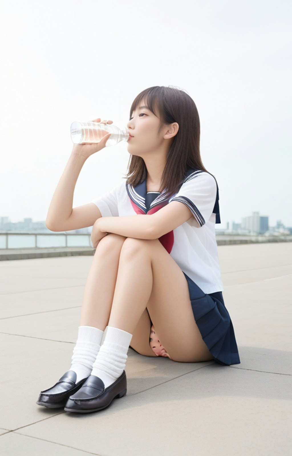 今日も暑いね　喉乾いちゃったよ