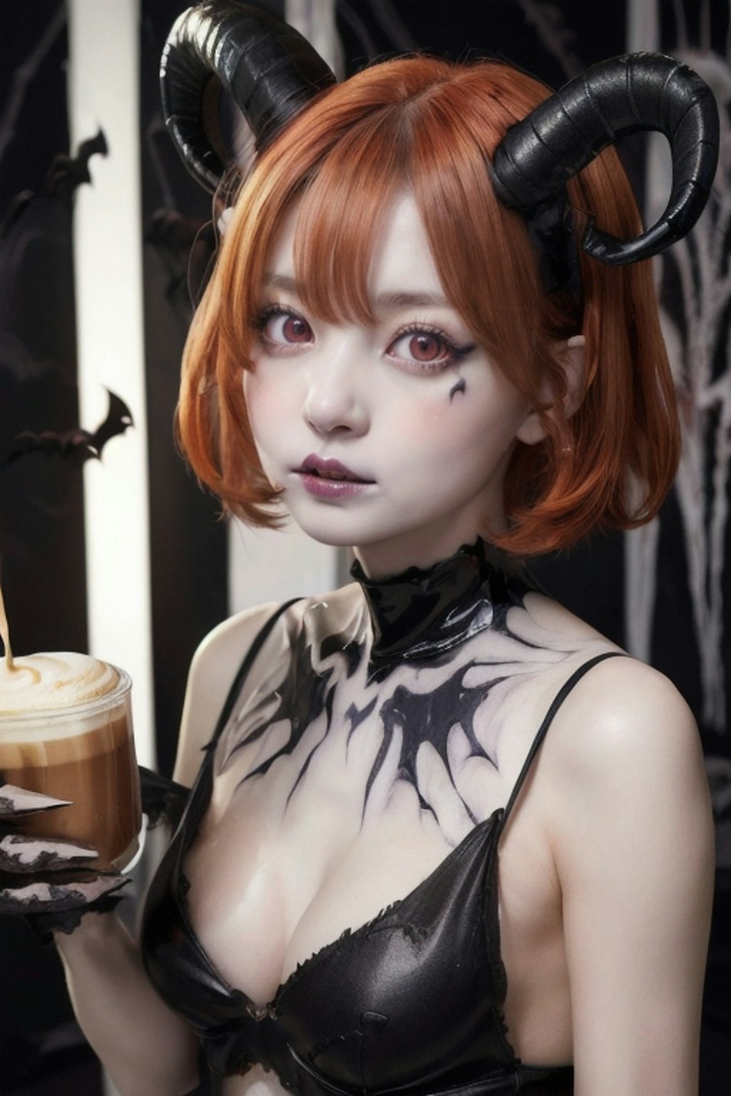 悪魔カフェの看板娘