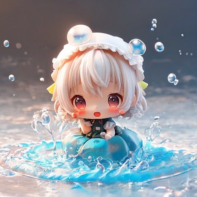 水の妖精さん