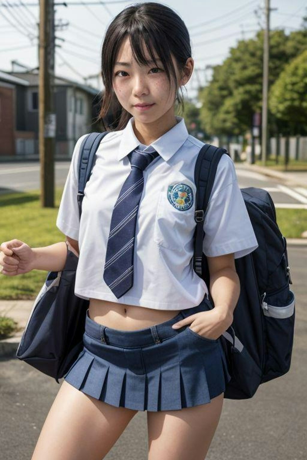 ミニスカJK