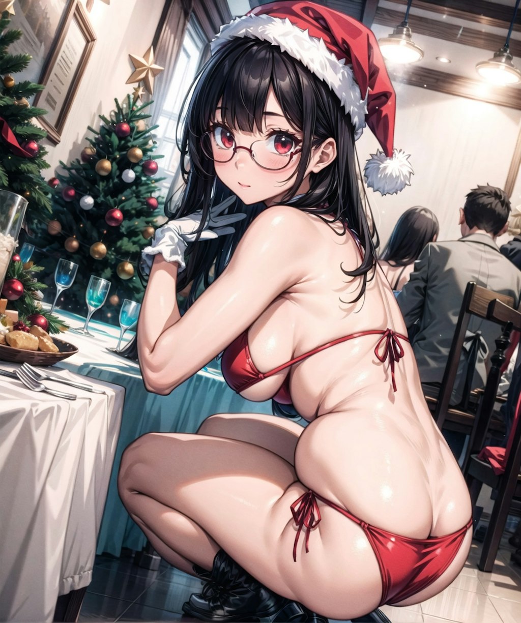 クリスマスビキニ