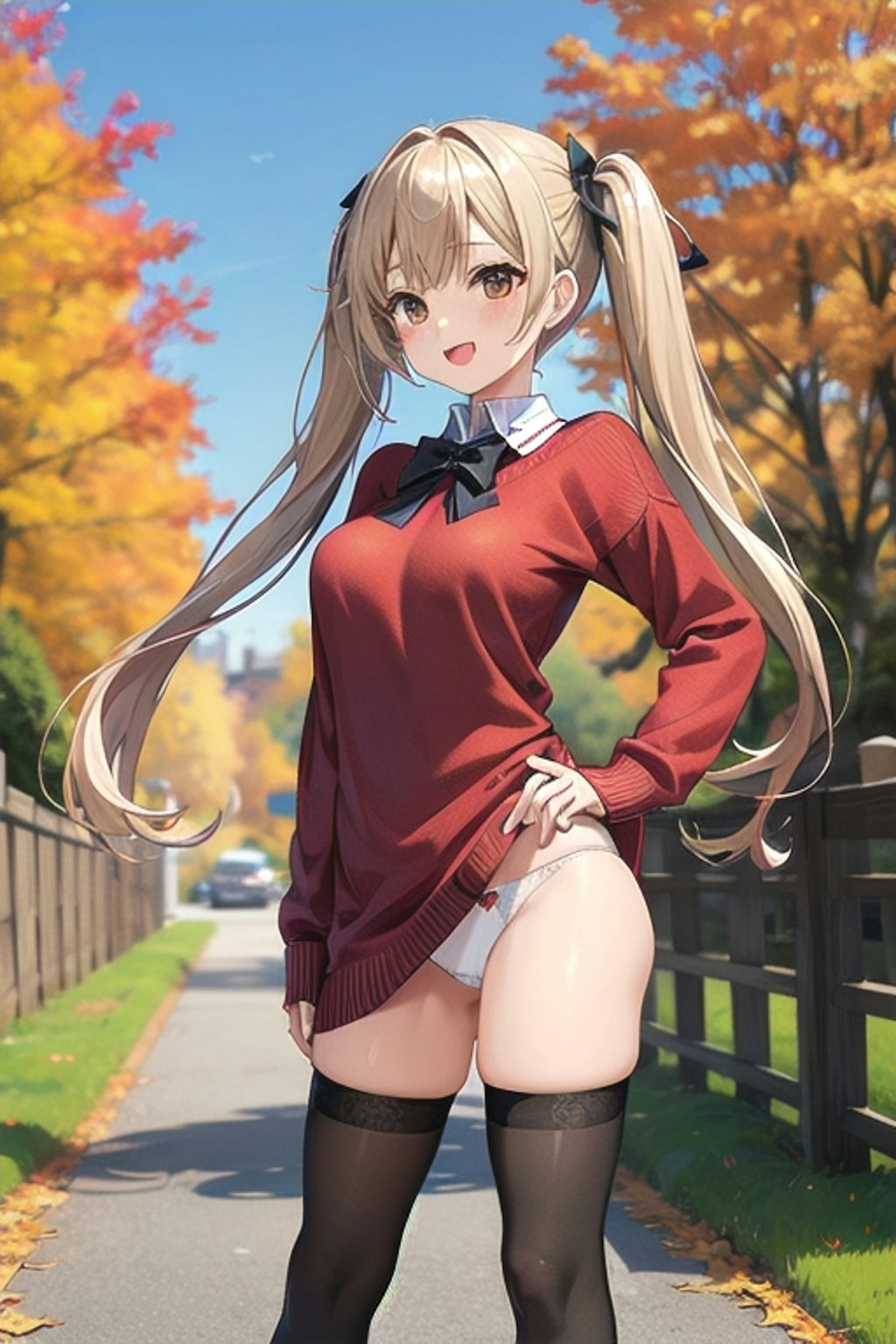 School twintails girl