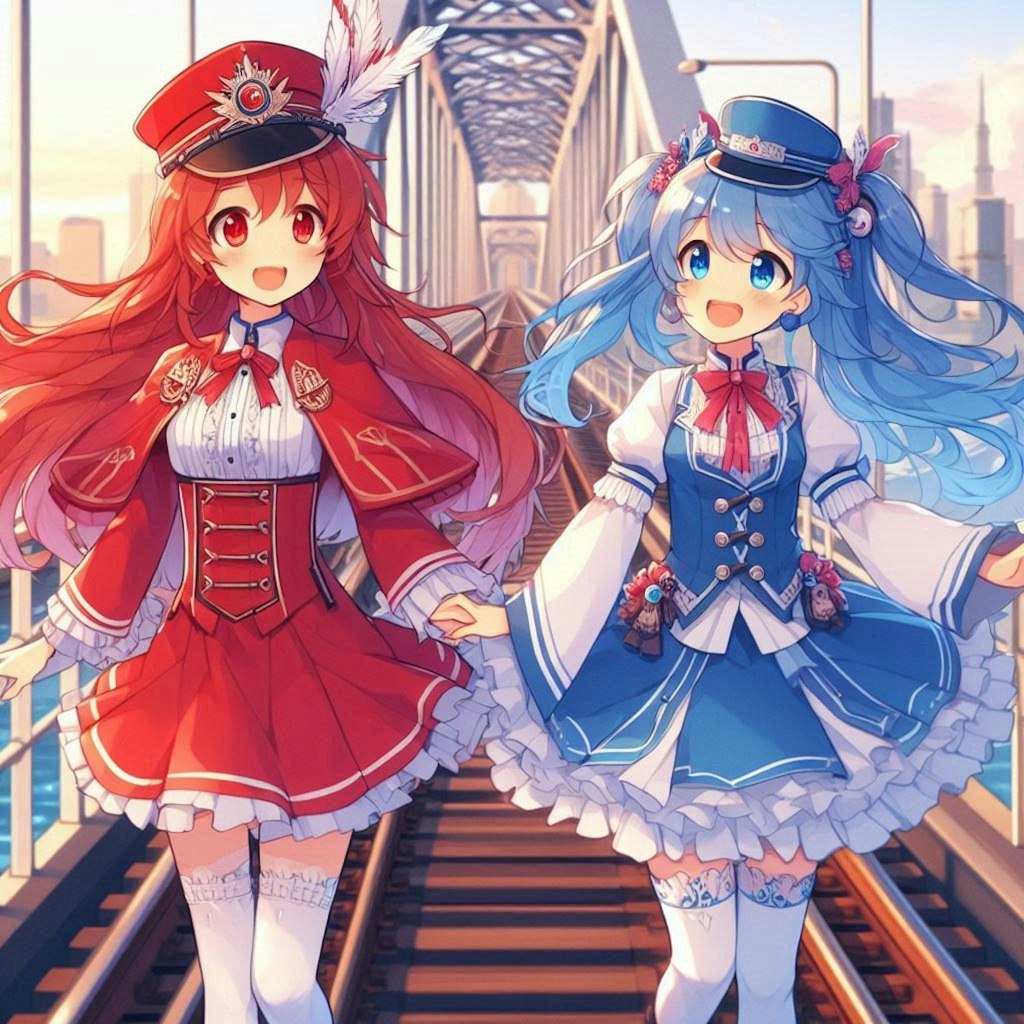 鉄道系魔法少女イオニア＆ラーラ・・・43