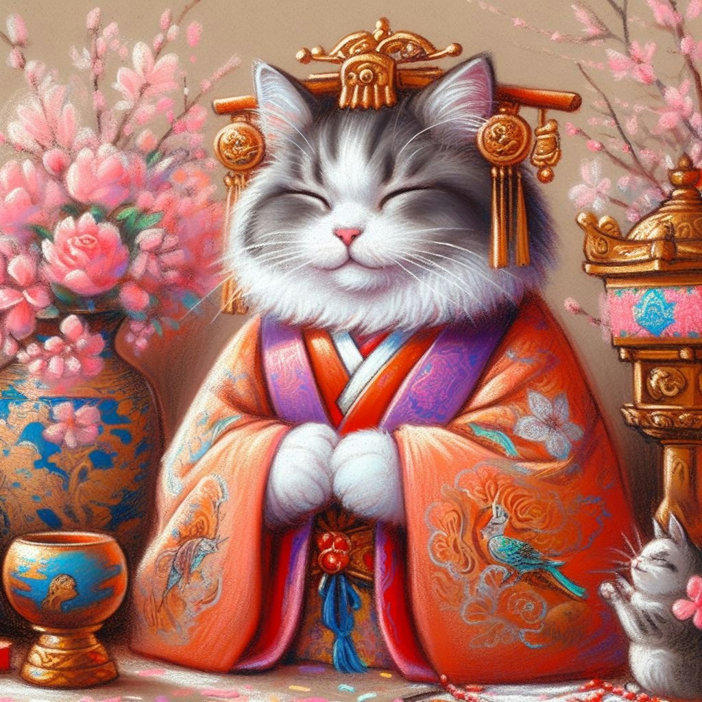 ネコ姫さま | chichi-pui（ちちぷい）AIイラスト専用の投稿＆生成サイト