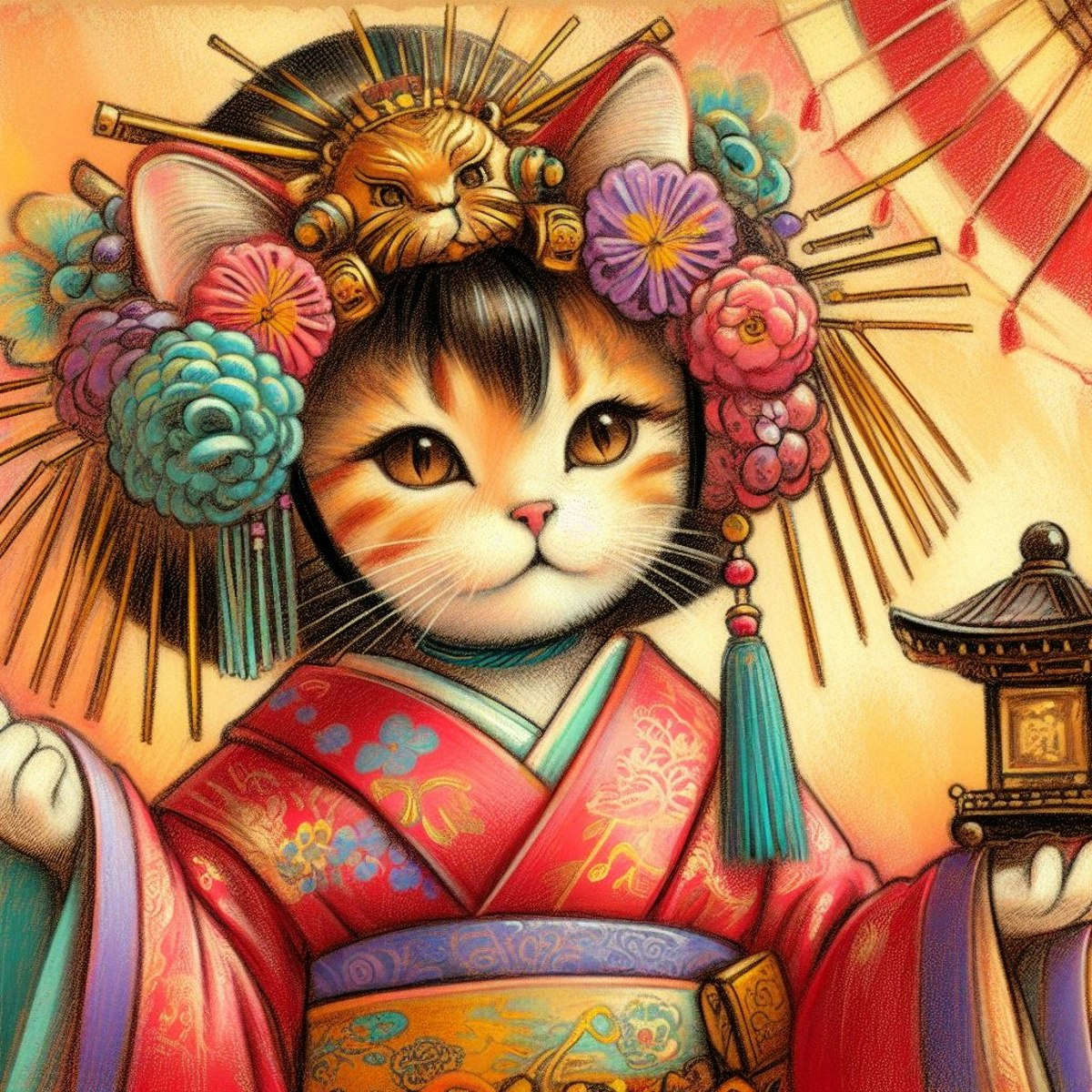 ネコ姫さま | chichi-pui（ちちぷい）AIイラスト専用の投稿＆生成サイト