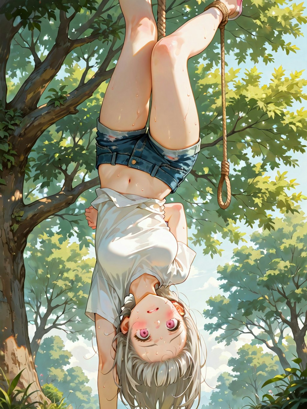 罠にハマる