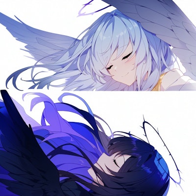 天使と堕天使